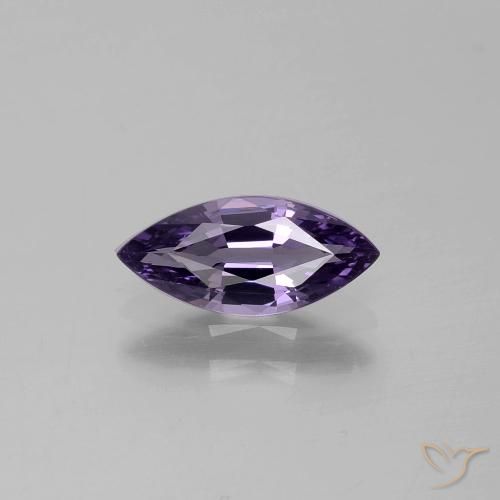 Spinelle violet naturelle marquise, 0,98 ct, VVS-VS