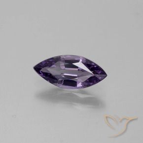 Spinelle violet naturelle marquise, 0,98 ct, VVS-VS