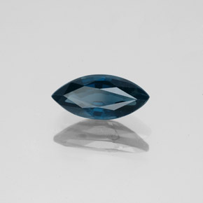 Spinelle bleue naturelle marquise, 1,06 ct, VS