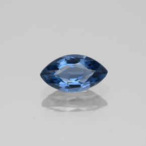 Spinelle bleue naturelle marquise, 0,98 ct, VS-SI