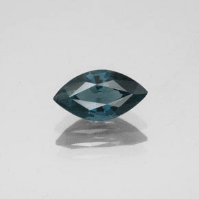Spinelle bleue naturelle marquise, 1,31 ct, VS-SI
