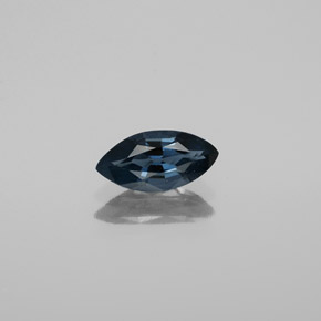 Spinelle bleue naturelle marquise, 0,88 ct, VS