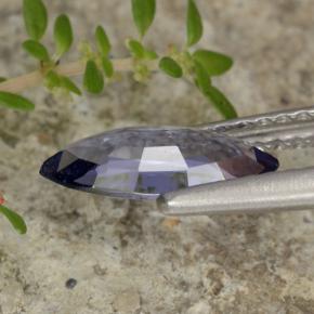 Spinelle violet naturelle marquise, 0,86 ct, VS-SI