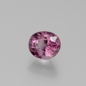 Spinelle rose naturelle coupe ovale, 1,14 ct, VVS-VS