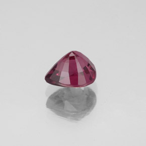 Spinelle rouge naturelle en forme de poire, 1,06 ct, VS