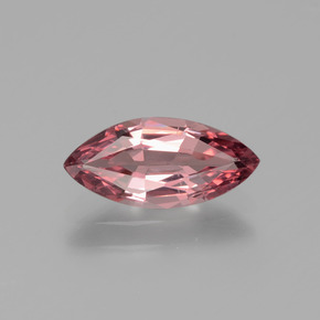 Spinelle rose naturelle marquise, 1,24 ct, VS