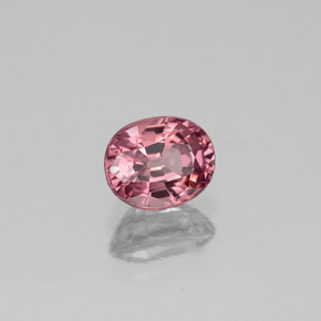 Spinelle rose naturelle coupe ovale, 1,16 ct, VS
