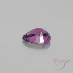 Spinelle Pourpre moyen-léger naturelle En forme de poire, 1.00 ct, VS