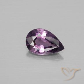Spinelle Pourpre moyen naturelle En forme de poire, 1.12 ct, VS