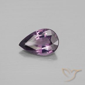 Spinelle Pourpre moyen naturelle En forme de poire, 1.12 ct, VS
