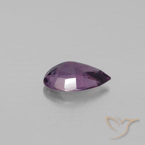 Spinelle Pourpre moyen naturelle En forme de poire, 1.12 ct, VS