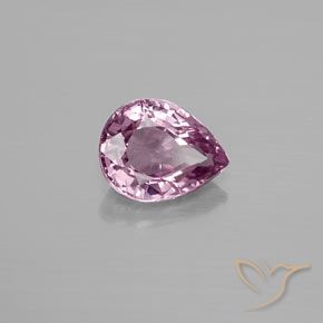 Spinelle Gris-pourpre naturelle En forme de poire, 1.15 ct, VS