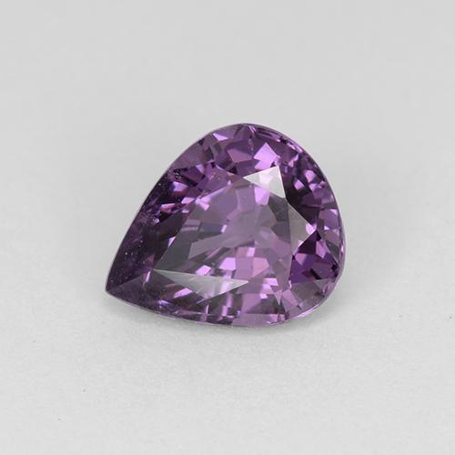 Spinelle Violet moyen naturelle En forme de poire, 1.04 ct, VS