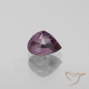 Spinelle Pourpre foncé naturelle En forme de poire, 1.06 ct, VVS-VS