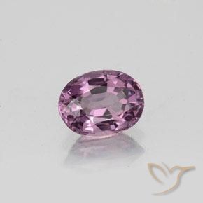 Spinelle Violet clair naturelle ovale, 0.99 ct, VVS