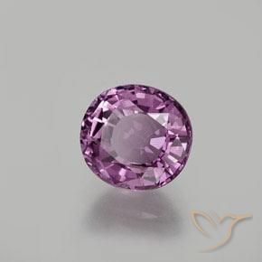 Spinelle Violet clair naturelle ovale, 1.45 ct, VS
