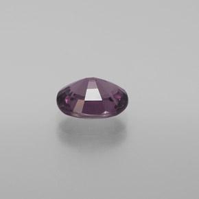 Spinelle pourpre naturelle coupe ovale, 1,58 ct, VVS