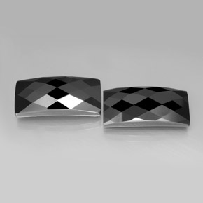 Achetez naturel 24,71ct noir spinelle gems, baguette, en provenance thaïlande chez gemselect. en stock, livraison internationale!