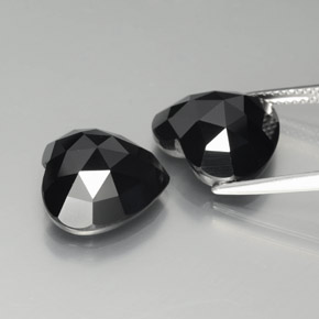 Achetez naturel 16,21ct schorl spinelle gems, forme de coeur, en provenance thaïlande chez gemselect. en stock, livraison internationale!