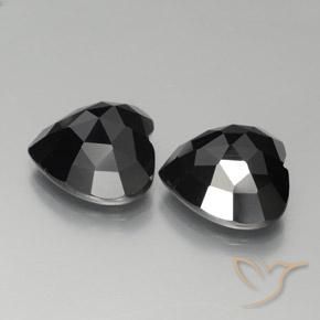 Shop natural 16.97ct Noire Spinelle gems, Cœur, from Thaïlande at GemSelect. In stock, global shipping!