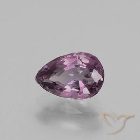 Spinelle Violet clair naturelle En forme de poire, 1.07 ct, VVS-VS