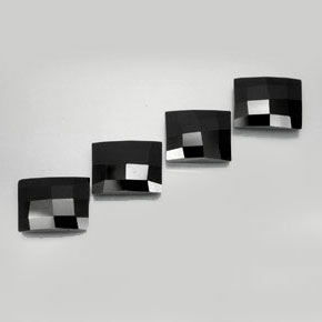 Achetez naturel 8,24ct noir spinelle gems, baguette, en provenance thaïlande chez gemselect. en stock, livraison internationale!