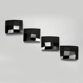 Achetez naturel 8,24ct noir spinelle gems, baguette, en provenance thaïlande chez gemselect. en stock, livraison internationale!