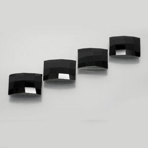 Achetez naturel 8,24ct noir spinelle gems, baguette, en provenance thaïlande chez gemselect. en stock, livraison internationale!