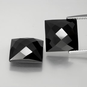 Achetez naturel 16.07ct Schorl Spinelle gems, Carré, En provenance Thaïlande chez GemSelect. En stock, livraison internationale!