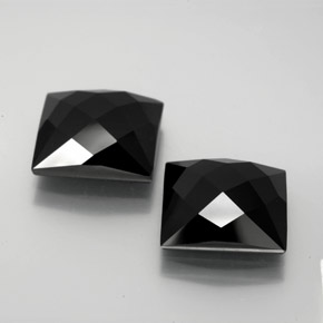 Achetez naturel 16.07ct Schorl Spinelle gems, Carré, En provenance Thaïlande chez GemSelect. En stock, livraison internationale!