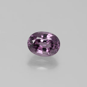 Spinelle pourpre naturelle coupe ovale, 1,60 ct, VS