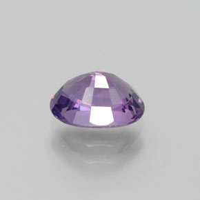 Spinelle violet naturelle coupe ovale, 1,44 ct, VS