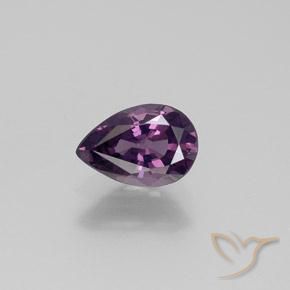 1.61ct Naturel Violet foncé Spinelle, En forme de poire, VS