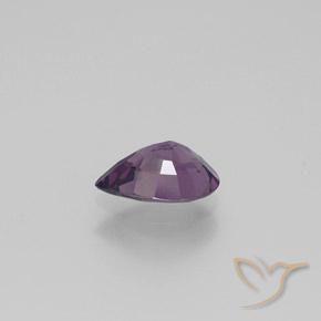 Spinelle Violet foncé naturelle En forme de poire, 1.61 ct, VS