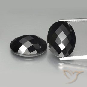 20.90ctw Naturel Noire Spinelle, ovale, Opaque