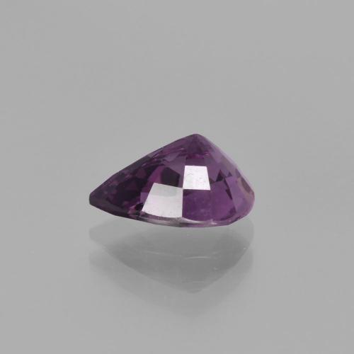 Spinelle violet naturelle en forme de poire, 1,30 ct, VVS-VS