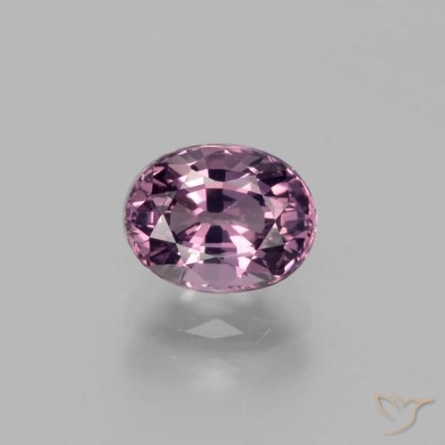 Spinelle violet naturelle coupe ovale, 1,32 ct, VVS-VS