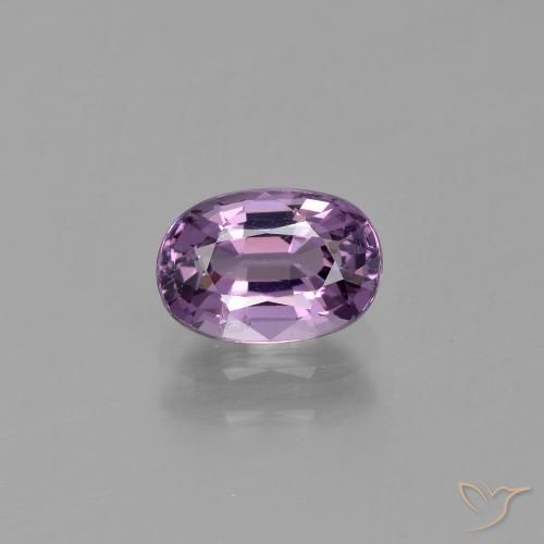 Spinelle Pourpre moyen-foncé naturelle ovale, 1.12 ct, VS