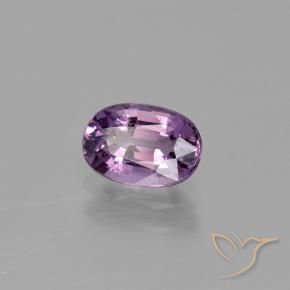 Spinelle Pourpre moyen-foncé naturelle ovale, 1.12 ct, VS
