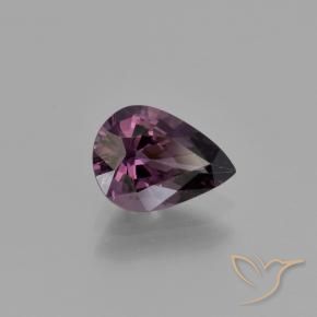 Spinelle Pourpre foncé naturelle En forme de poire, 1.10 ct, VVS