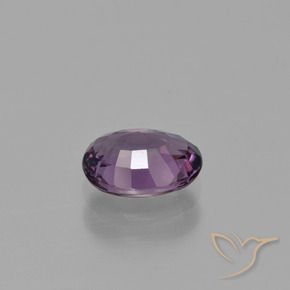Spinelle Pourpre foncé naturelle ovale, 1.17 ct, VVS