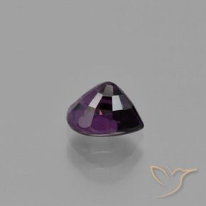 Spinelle Violet foncé naturelle En forme de poire, 1.05 ct, VVS-VS