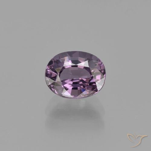 1.23ct Naturel Pourpre moyen Spinelle, ovale, VS