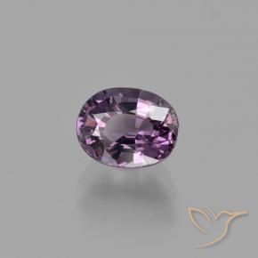 Spinelle Pourpre moyen naturelle ovale, 1.23 ct, VS