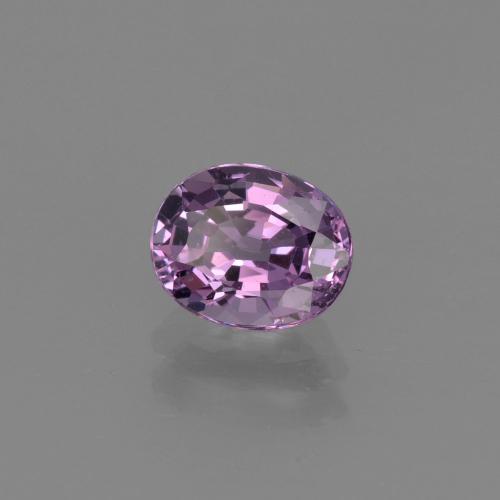 Spinelle pourpre naturelle coupe ovale, 1,26 ct, VS