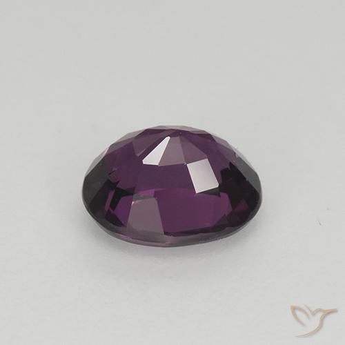 Spinelle Pourpre rouge framboise naturelle ovale, 1.10 ct, VS