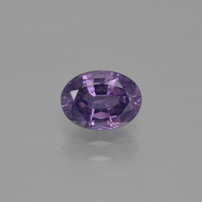 Spinelle violet naturelle coupe ovale, 1,05 ct, VS