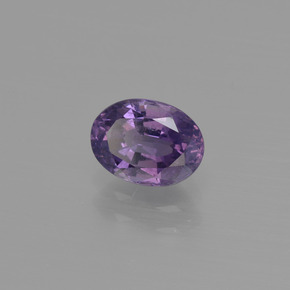 Spinelle violet naturelle coupe ovale, 1,05 ct, VS