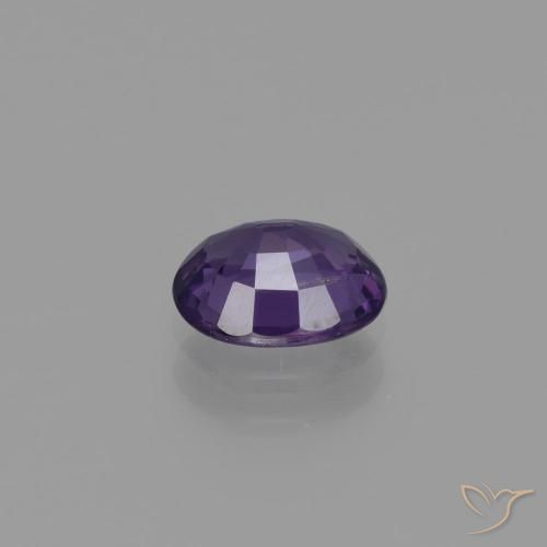 Spinelle Violet raisin naturelle ovale, 1.00 ct, VS-SI