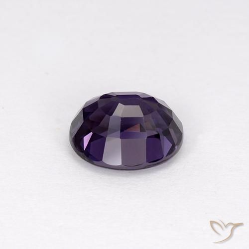 Spinelle Violet moyen naturelle ovale, 1.13 ct, VVS-VS